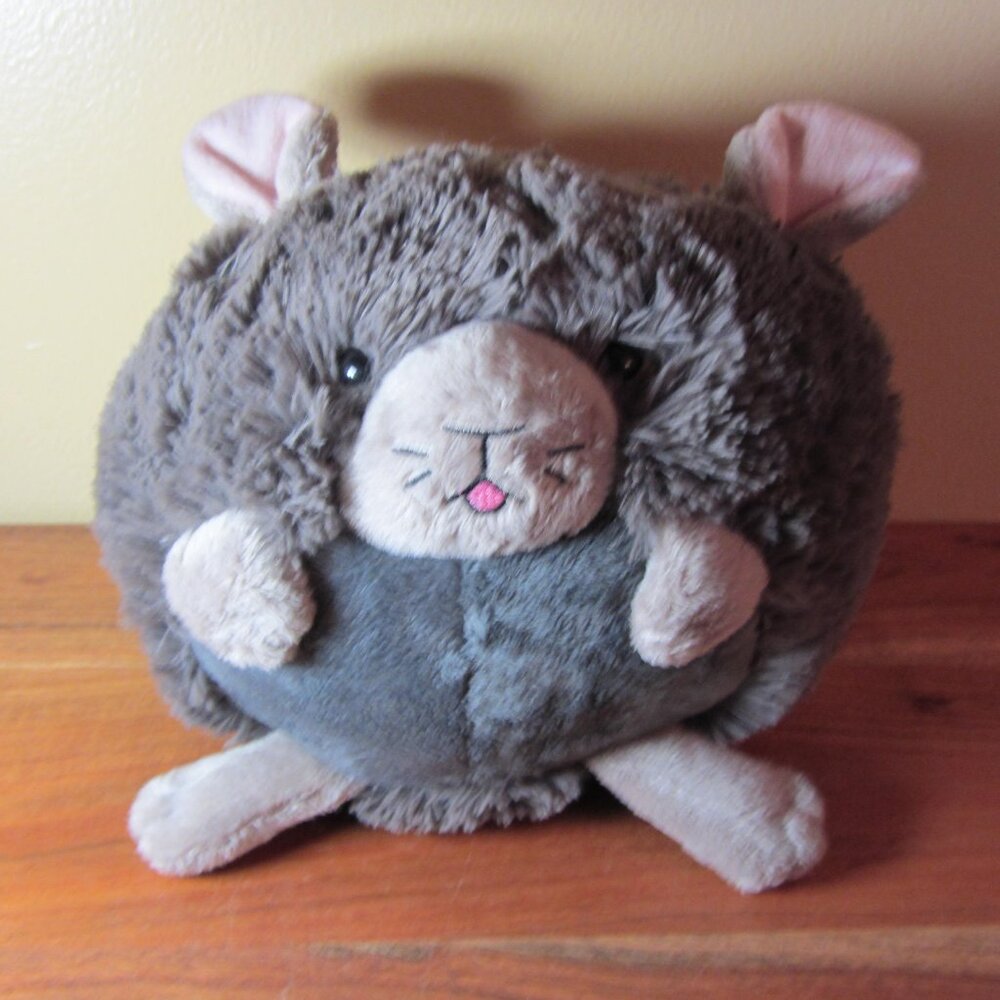 SALE* plush squishable 8" chinchilla 2013 (W5784)